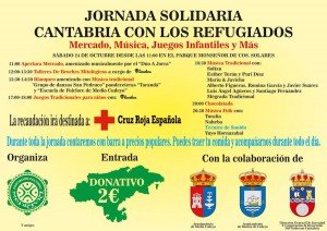 Jornada solidaria,Mercado,conciertos y más en Solares