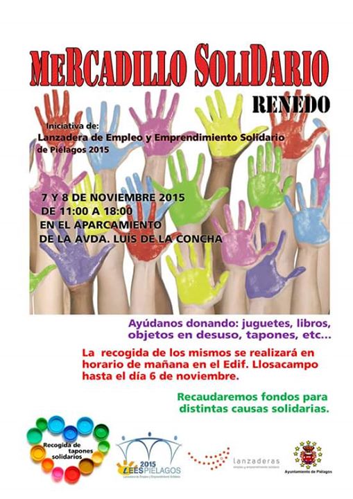 Mercadillo solidario en Renedo