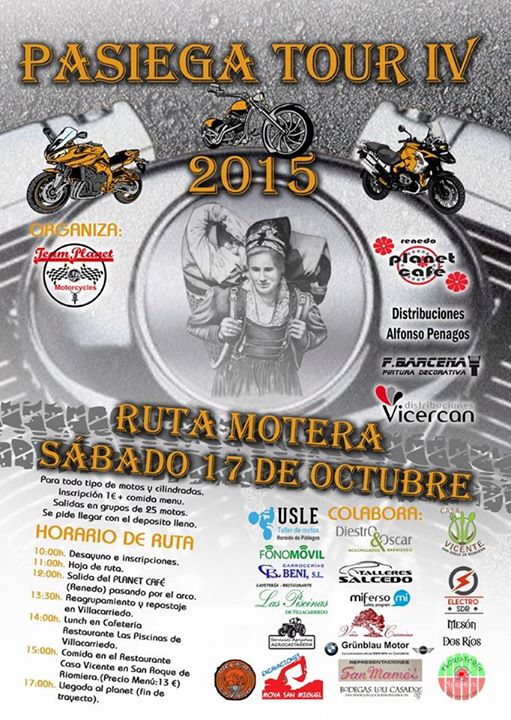 Ruta motera Pasiega tour 2015