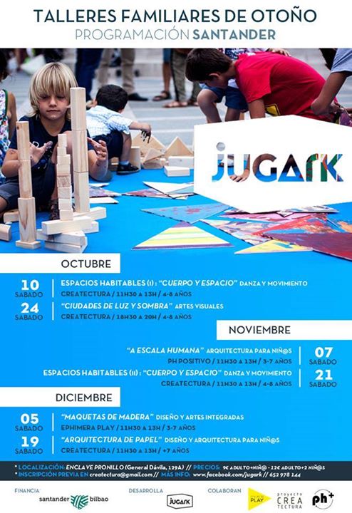 Taller Familiar JUGARK en Familia en Santander