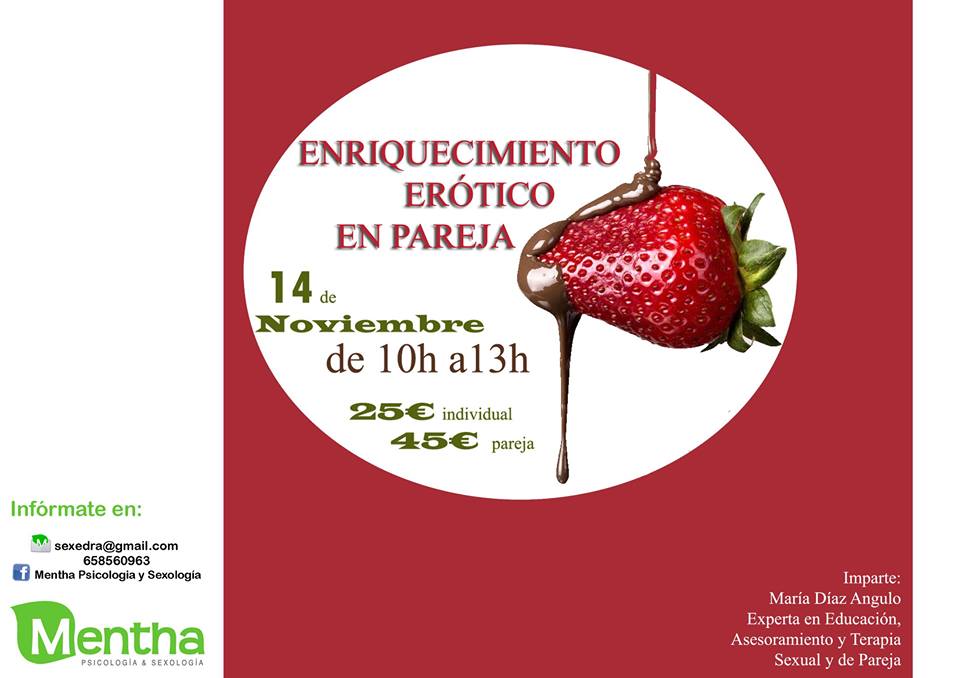Taller de Enriquecimiento erótico en pareja en Cabezón de la Sal