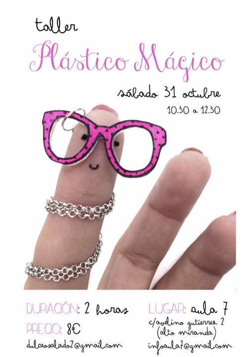 Taller de Plástico Mágico en Aula 7 en Santander