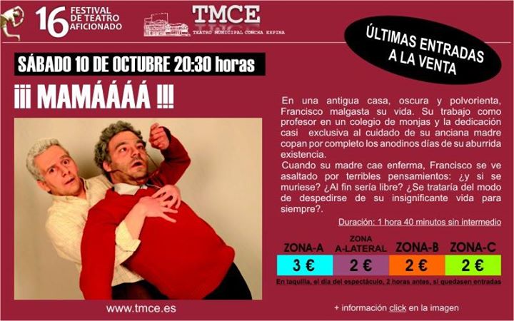 Teatro Mamaaaa en el Concha Espina de Torrelavega