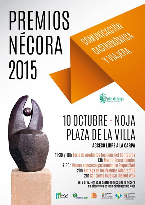 Actividades en los premios Nécora 2015 en Noja