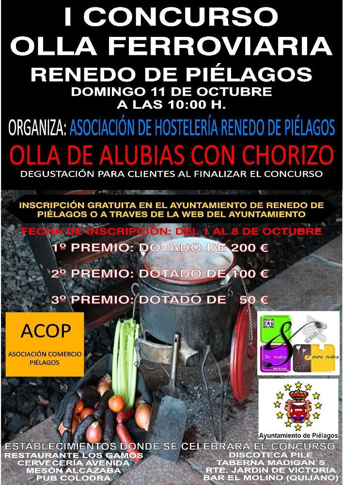 Primer concurso de olla ferroviaria – Asociación Hostelería de Renedo