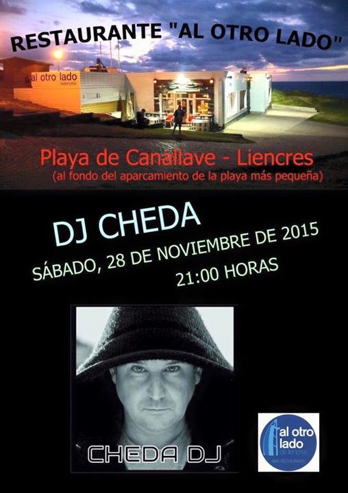 Actuación de DJ Cheda en Al Otro Lado en Liencres