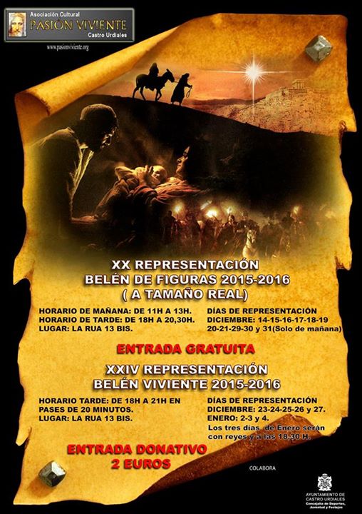 Belen Viviente y de Figuras en Castro Urdiales