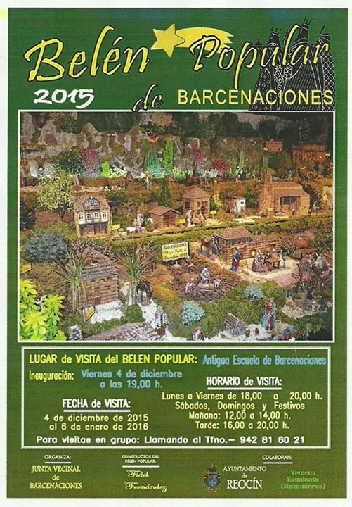 Belén Popular en Barcenaciones 2015