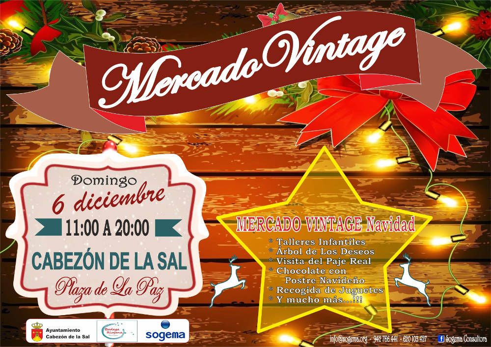 Mercado de Navidad en Cabezón de la Sal