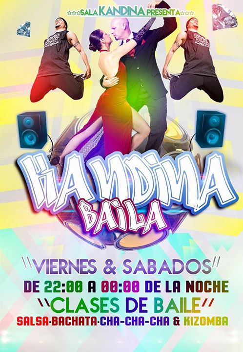 Clases de Baile gratuitas en la sala Kandina en Santander