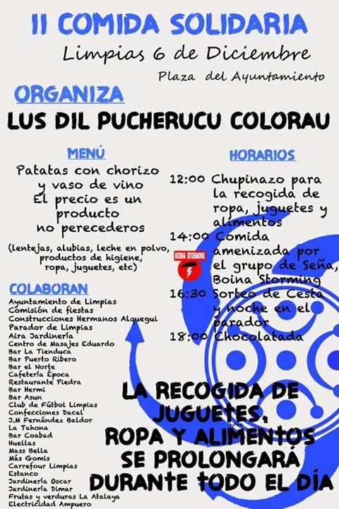 Comida Solidaria en Limpias