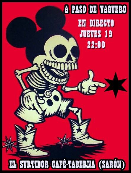 Concierto de A paso de vaquero en el Surtidor de Sarón