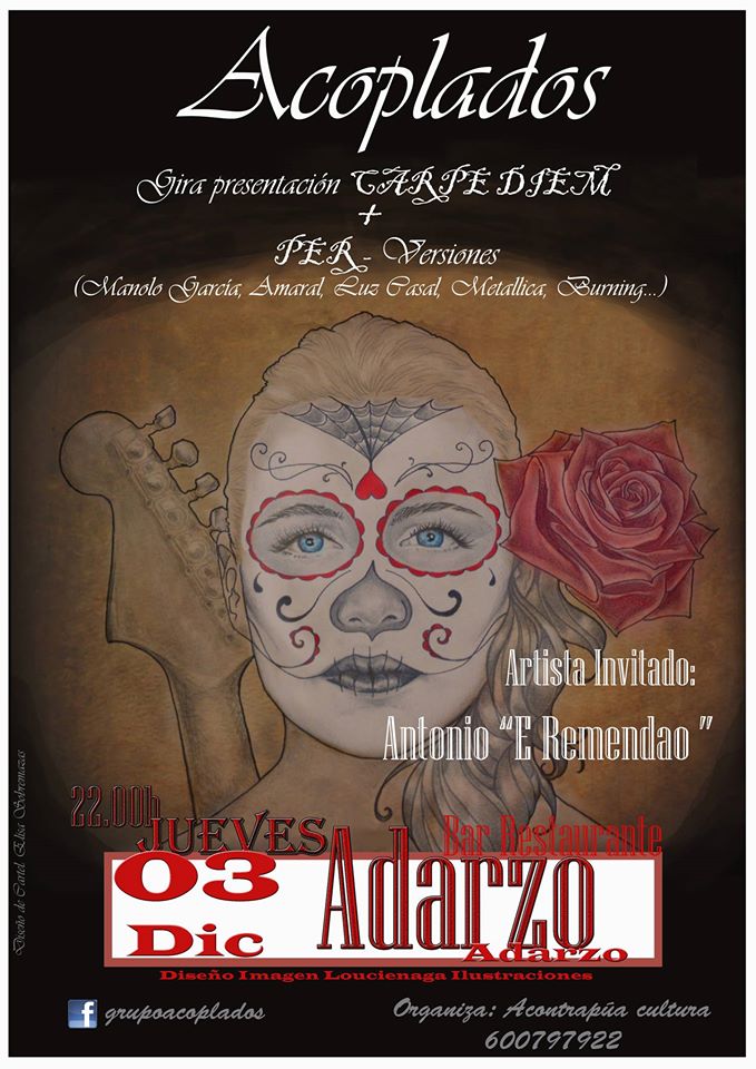 Concierto de Acoplados con Antonio El Remendao en Adarzo