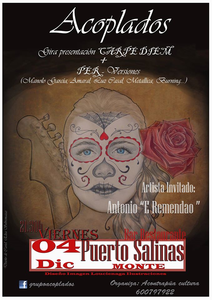 Concierto de Acoplados en Puerto Salinas en Monte