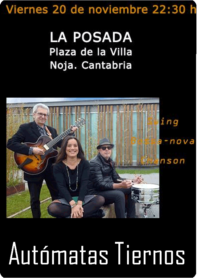 Concierto de Autómatas Tiernos en La Posada de Laredo