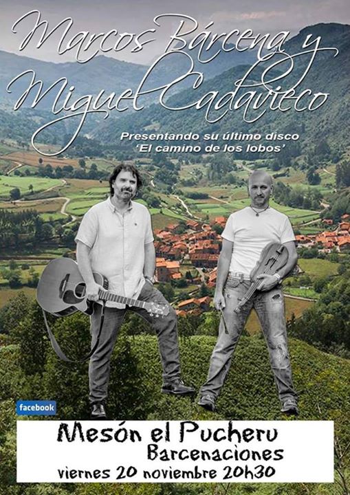 Concierto de Bárcena y Cadavieco en El Pucheru de Barcenaciones