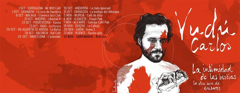 Concierto de Carlos Vudú en el Rvbicón en Santander