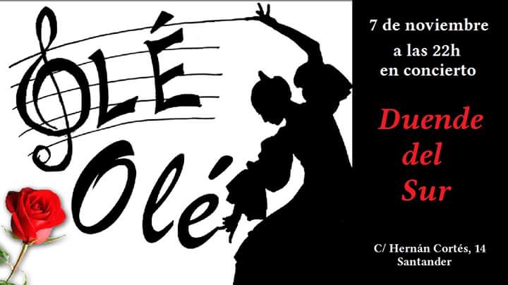 Concierto de Duende del Sur en el Olé Olé en Santander