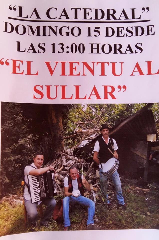 Concierto de El Viento al Sullar en La catedral del picoteo en Torrelavega