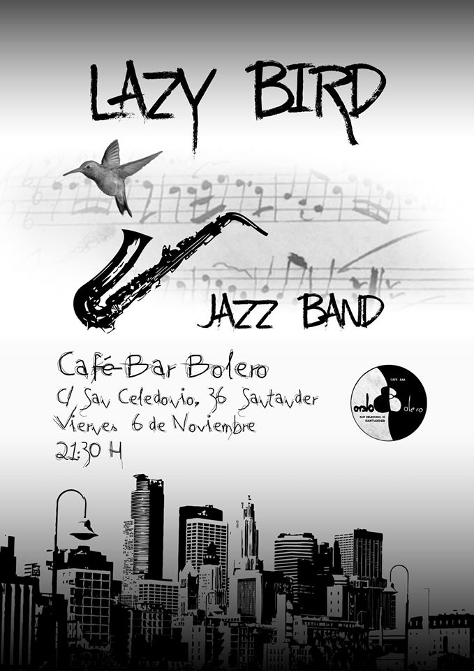 Concierto de Lazy Bird Jazz en el Bar Bolero de Santander