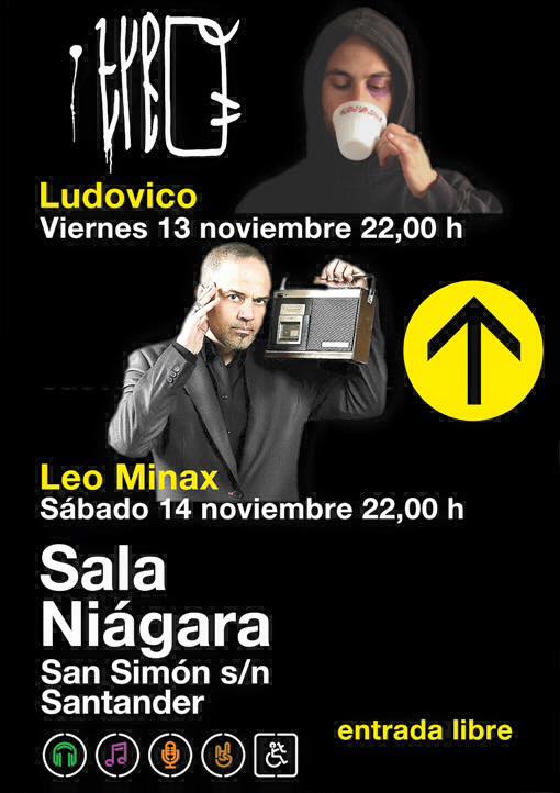 Concierto de Leo Minax en el Niágara en Santander