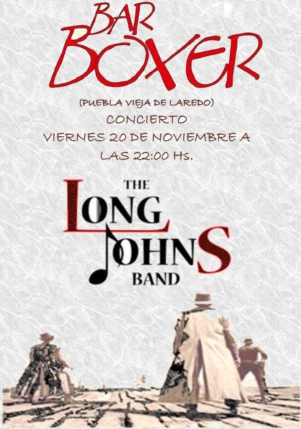 Concierto de The Longs John Band en el Boxer de Laredo