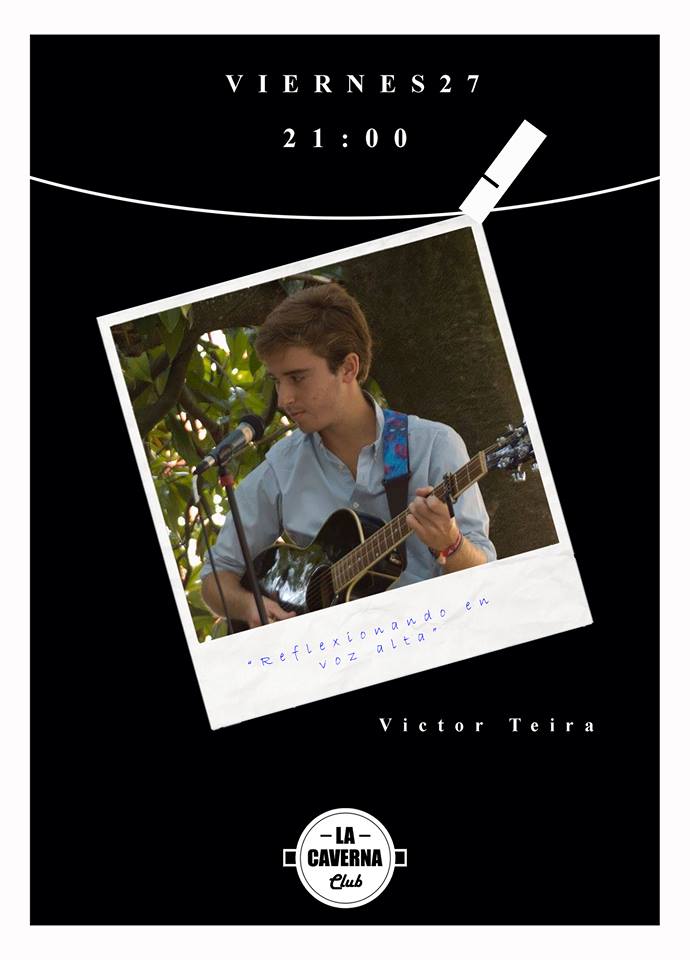 Concierto de Victor Teira en La Caverna en Torrelavega