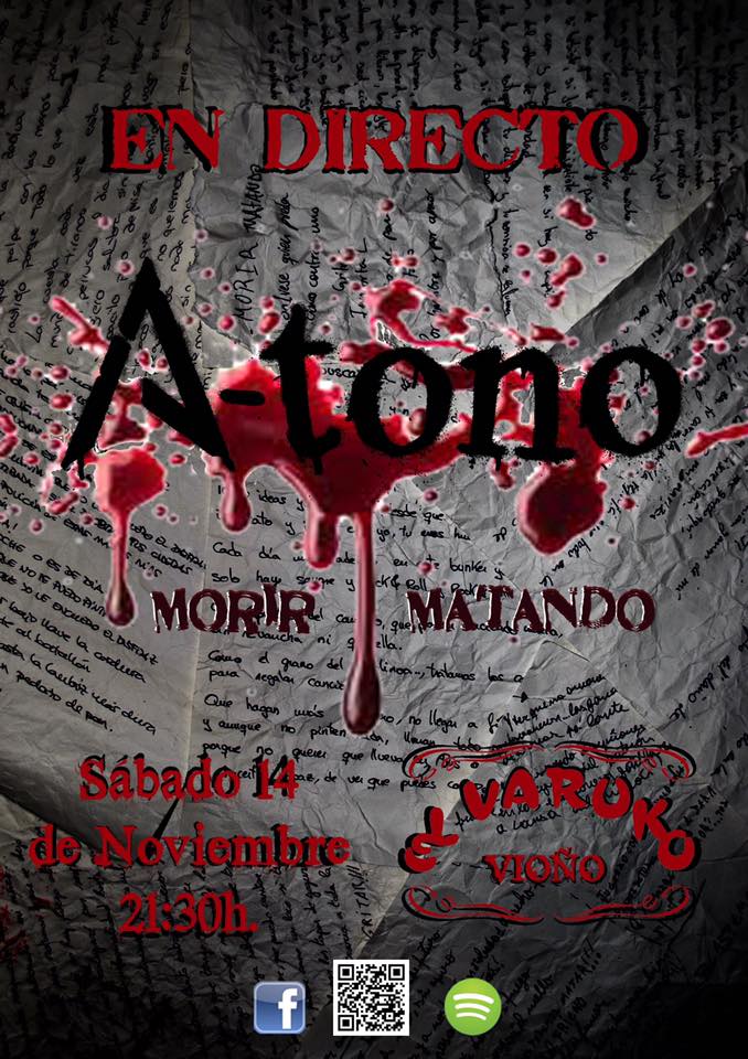 Concierto de Atono en el Varuko de Vioño