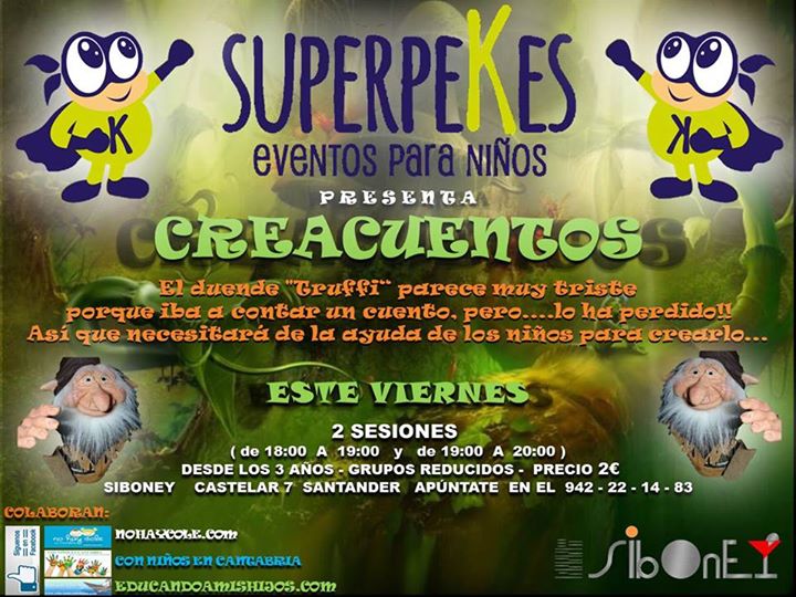 Creacuentos en el Siboney en Santander