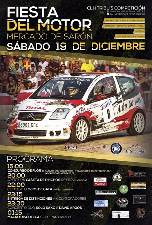 Fiesta del Motor,conciertos y más en Sarón