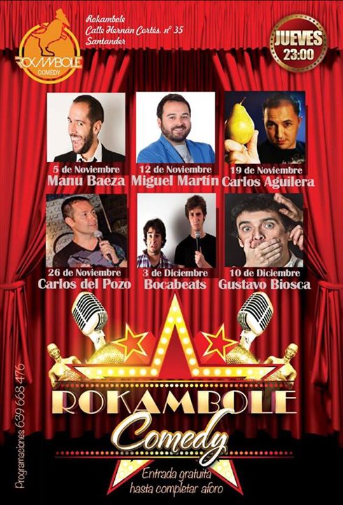 Monólogo en el Rocambole en Santander