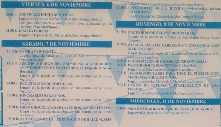 Fiestas de San Martín de la Mar 2015 en Santander