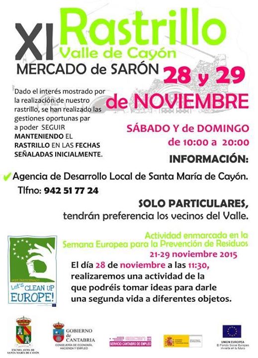 XI Rastrillo en Sarón