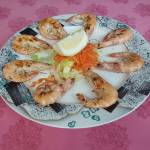 langostinos menú especial restaurante Luengo