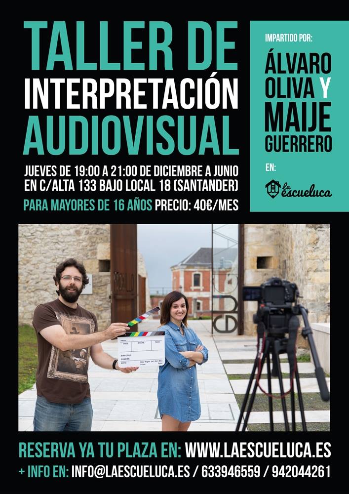 Taller interpretacion cine y television en Santander