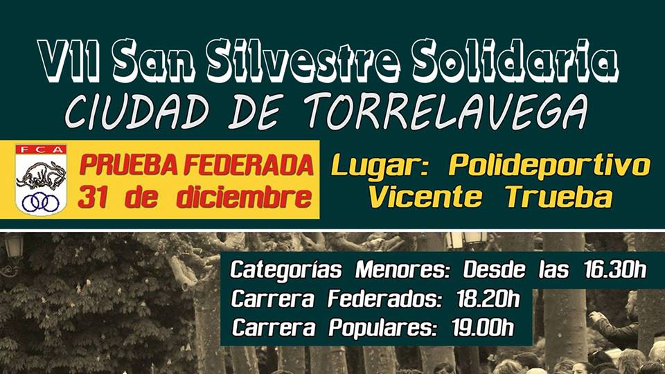 Carrera San Silvestre en Torrelavega