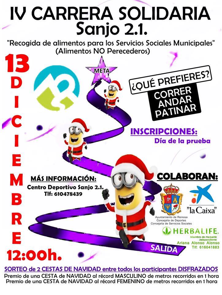 Carrera solidaria en Reinosa