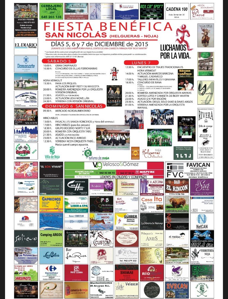 Fiestas Helgueras en Noja 2015