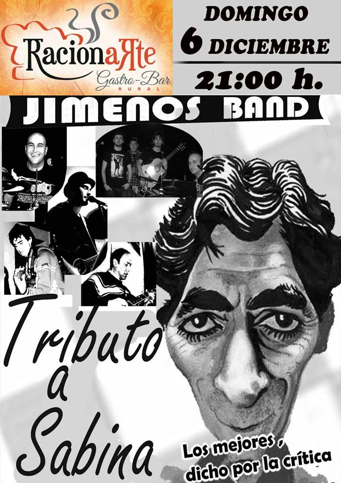 Concierto Tributo a Sabina en RaciónArte de Ruente