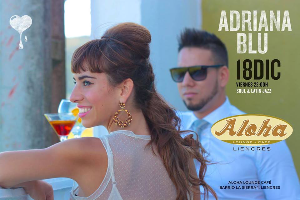 Concierto de Adriana Blu en el Aloha de Liencres