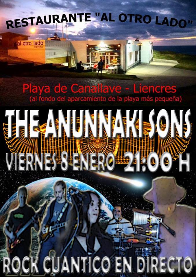 Concierto de Annunaki Sons en Al Otro Lado en Liencres