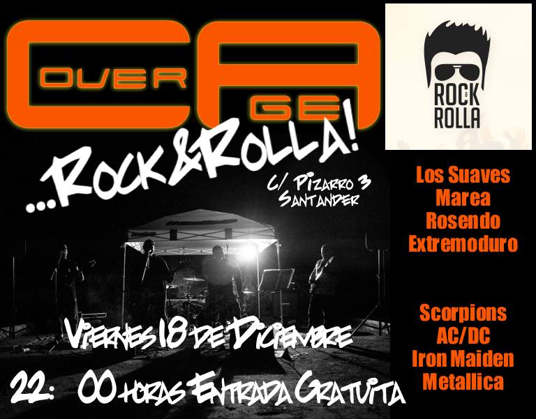 Concierto de Cover Age en el Rock&Rolla de Santander