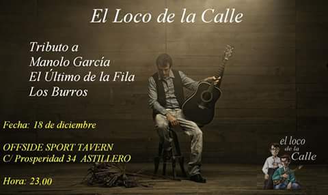 Concierto de El Loco de la Calle en Astillero