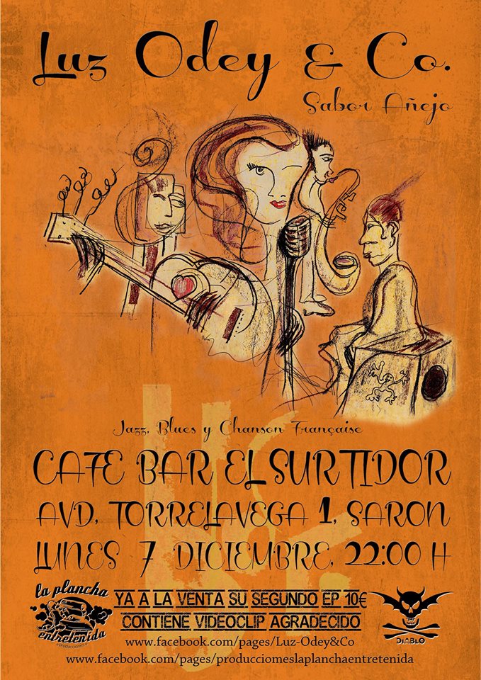Concierto de Luz Odey & Co en El Surtidor de Sarón