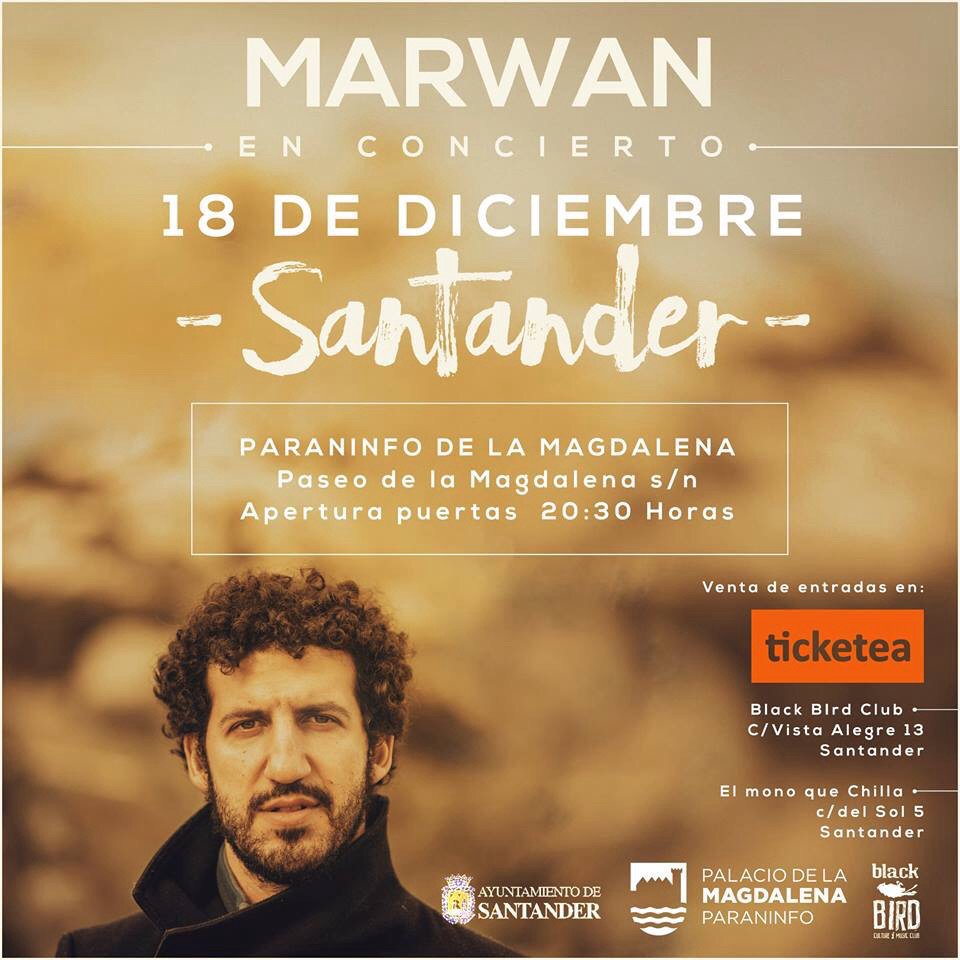 Concierto de Marwan en Santander
