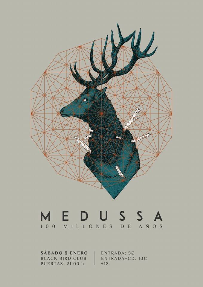 Concierto de Medussa en el Black Bird de Santander