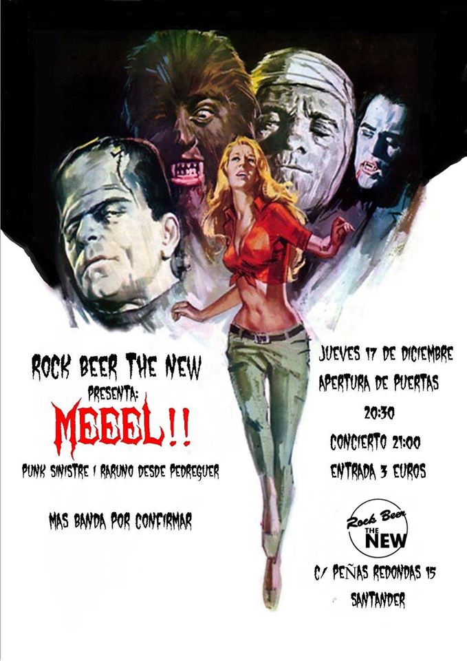 Concierto de Meeel en el Rock Beer the New en Santander