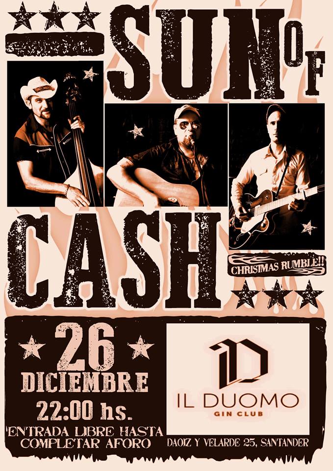 Concierto de Sun Of Cash en Il Duomo en Santander