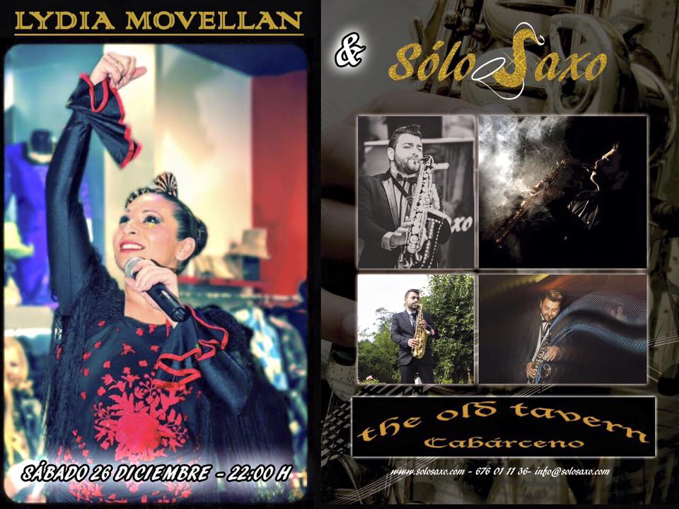 Concierto de SóloSaxo y Lydia Movellán en Cabárceno