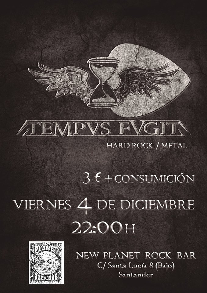 Concierto de Tempus Fugit en el New Planet en Santander